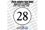 Porte numéro impression type universel  – Stickline Adhésifs