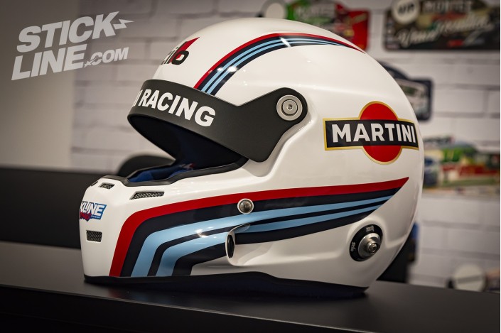 Kit Déco Casque Martini Racing | Stick Line