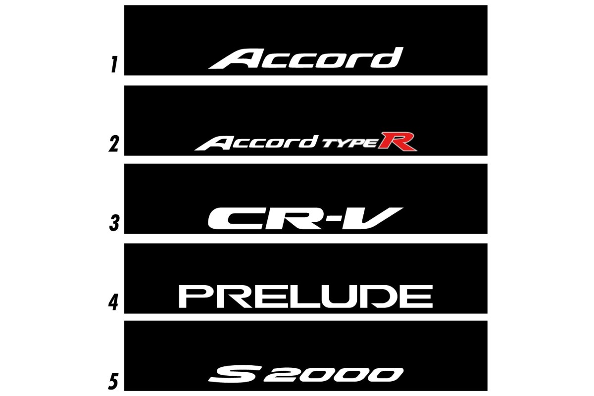 Bandeau Pare brise Honda Accord, CR-V Prelude, S2000