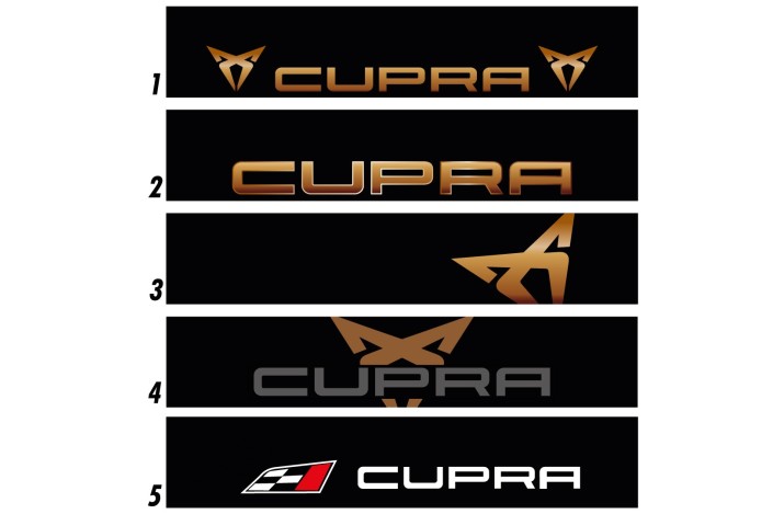 Bandeau de pare-brise Seat - Cupra - Stick Line