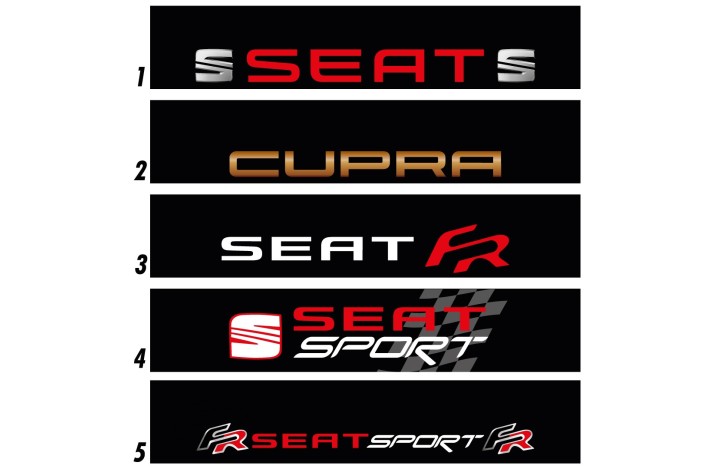 Bandeau de pare-brise Seat - Cupra - Stick Line