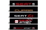 Bandeau de pare-brise Seat - Cupra - Stick Line