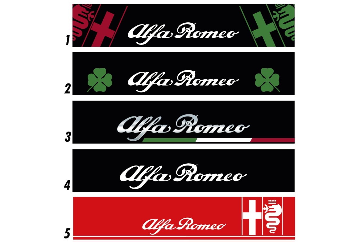 Bandeau de pare-brise Alfa Romeo - Stick Line