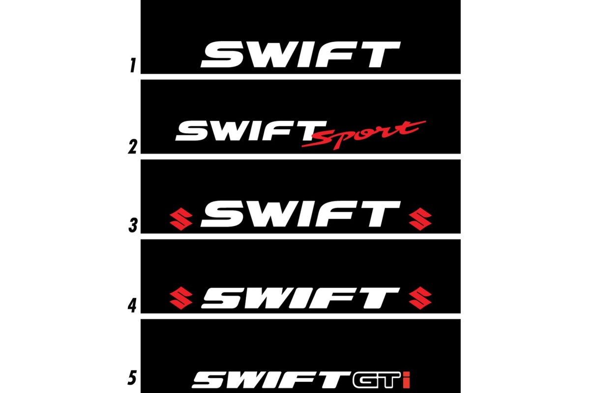 Bandeau de pare-brise Suzuki Swift - Stick Line
