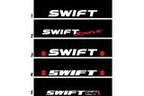 Bandeau de pare-brise Suzuki Swift - Stick Line
