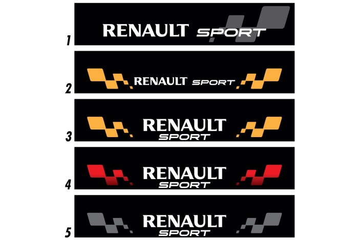 Bandeau de pare-brise Renault Sport – Stick Line