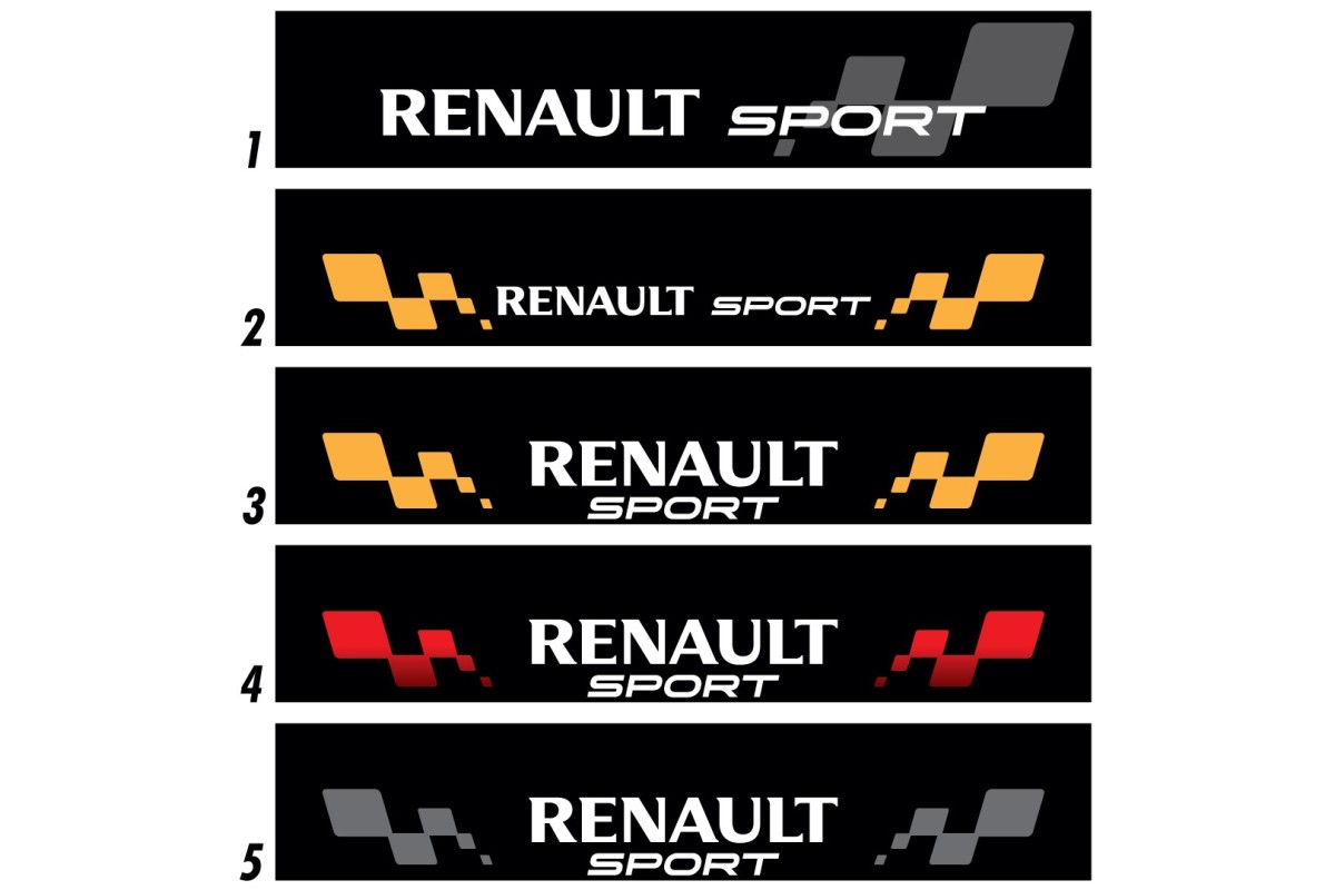 Bandeau de pare-brise Renault Sport – Stick Line