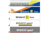 Bandeau de pare-brise Renault Sport & Renault F1 Team - Stick Line