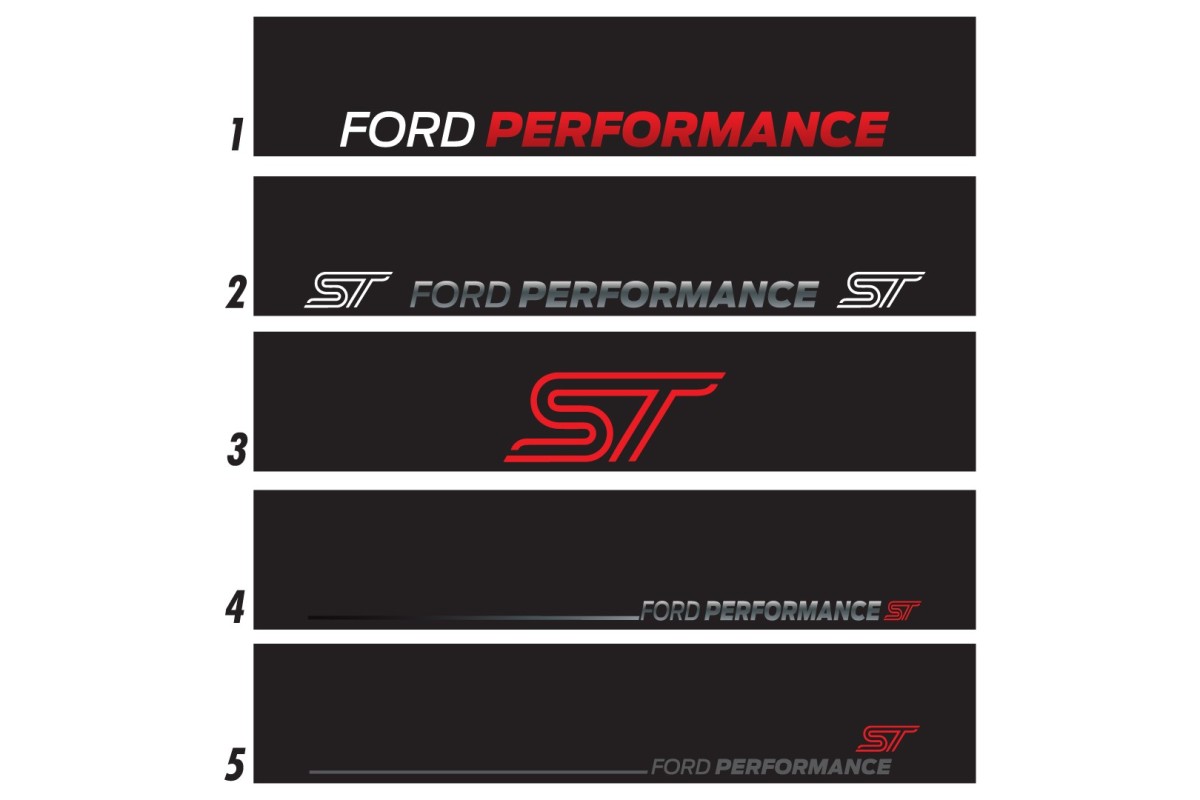 Bandeau de pare-brise Ford - Stick Line