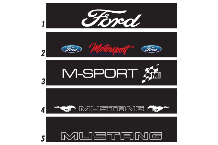Bandeau de pare-brise Ford - Stick Line