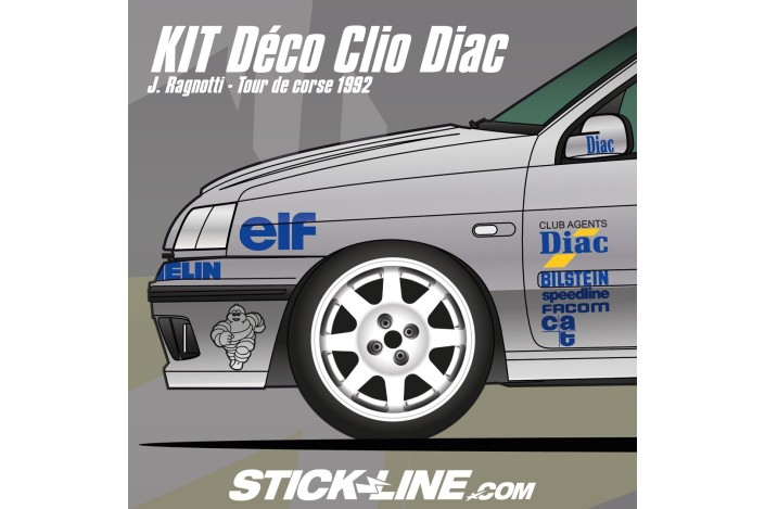 Kit déco Rallye – Stickline Adhésifs | Logos et Stickers