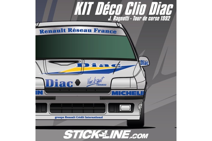 Kit déco Rallye – Stickline Adhésifs | Logos et Stickers
