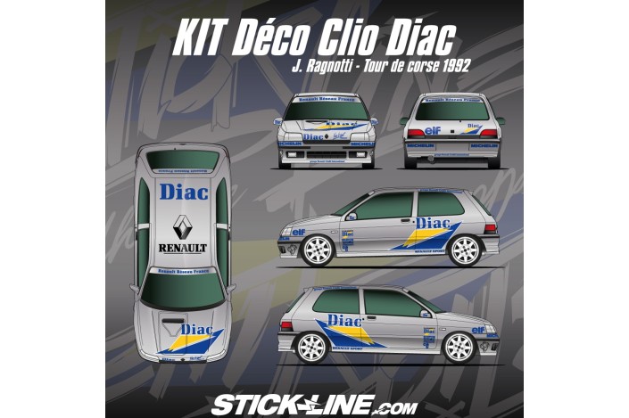 Kit déco Rallye – Stickline Adhésifs | Logos et Stickers