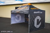 Tonnelle personnalisée 3 x 4,5 m | Impression 100 % sur mesure - Stick Line
