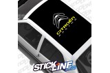 Sticker Toit Citroën Racing 2 couleurs - 70x56cm – Stickline Adhésifs