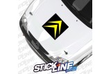 Sticker Capot Citroën 2 couleurs - 50x50cm – Stickline Adhésifs