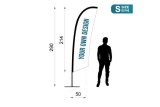 Oriflamme personnalisée | Impression 100 % sur mesure - Stick Line