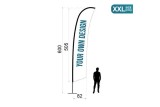 Oriflamme personnalisée | Impression 100 % sur mesure - Stick Line
