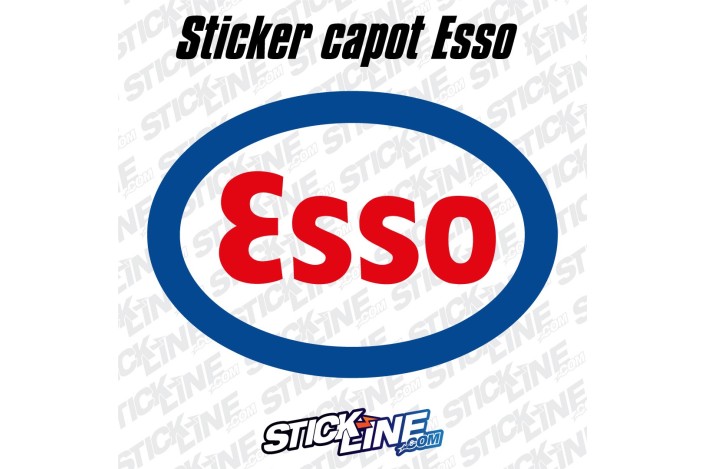 Sticker ESSO Capot