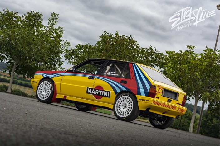 Kit déco Rallye Lancia Delta HF MARTINI by Stick Line