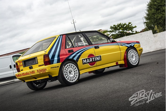 Kit déco Rallye Lancia Delta HF MARTINI by Stick Line