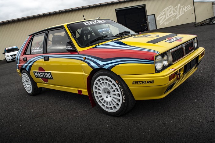 Kit déco Rallye Lancia Delta HF MARTINI by Stick Line