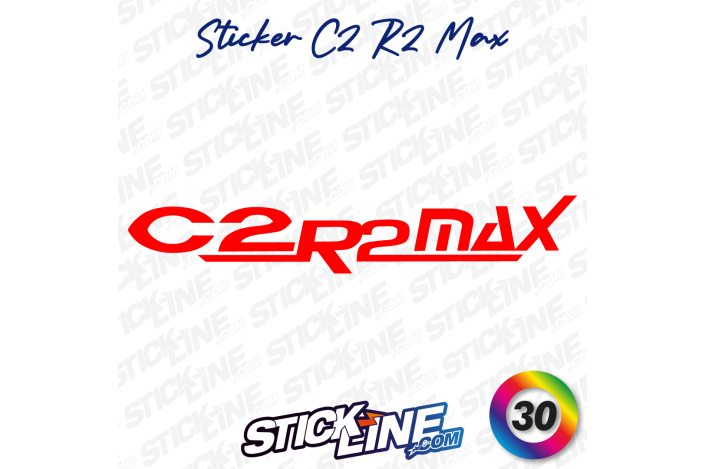 Stickers Citroën C2 R2 MAX – Découpe Vinyle Rallye