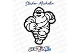 Sticker Michelin Bibendum Running | Stick Line