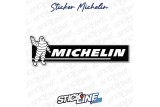 Sticker Michelin Bibendum Vintage Noir | Stick Line