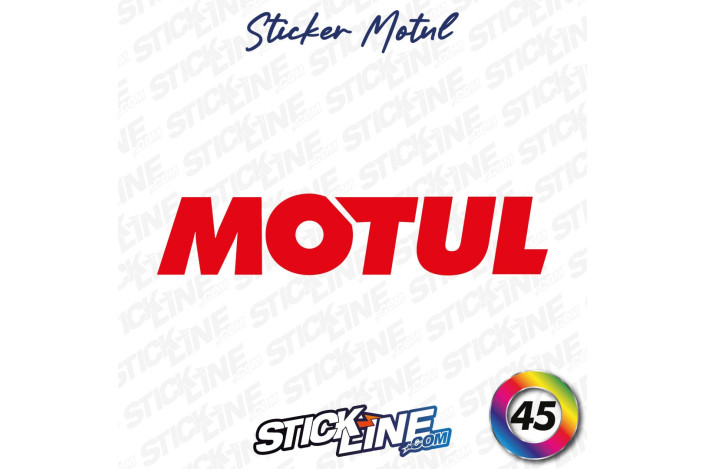 Sticker Motul Découpe