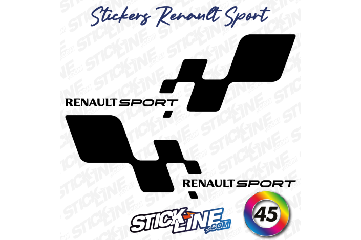 Stickers – Renault Sport - bas de caisse