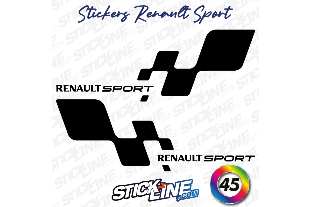 Stickers – Renault Sport - bas de caisse