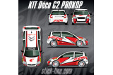 Kit Déco Citroën C2 Prokop – Rallye WRC | Stick Line