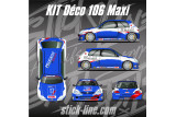 Kit Déco Rallye 106 Kit Car – Peugeot 106 Maxi | Stick Line