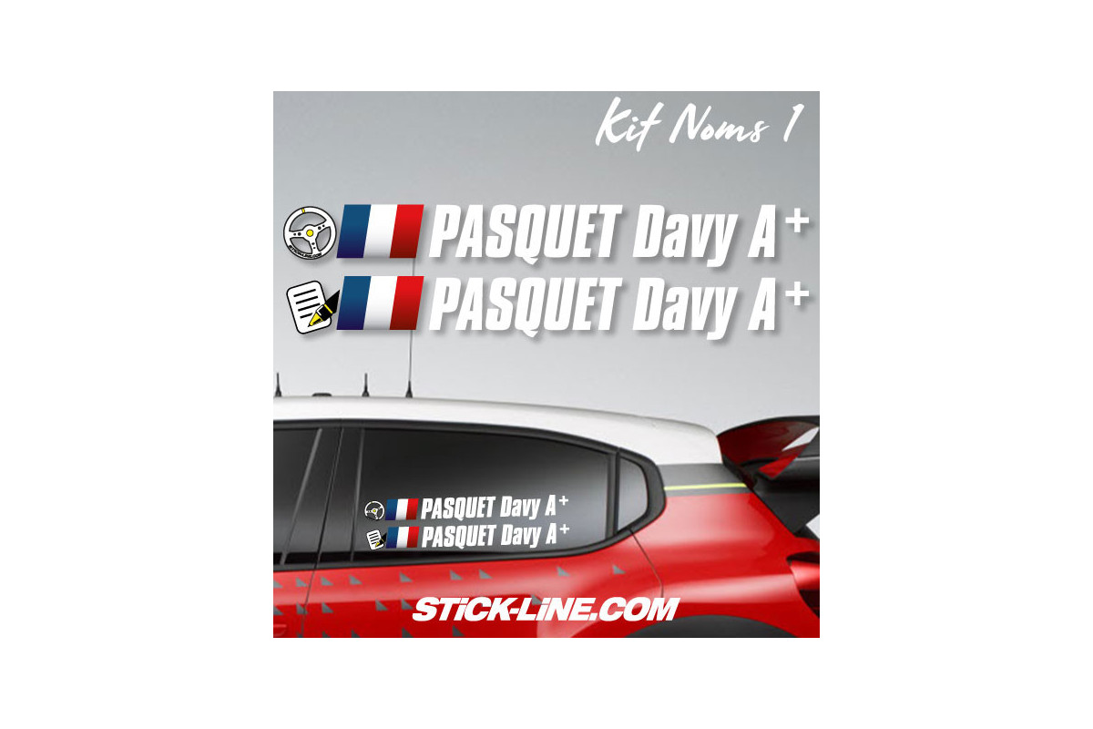 Kit Nom V1 Rallye – Stick Line