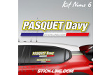 Kit Nom V6 Pilote & Copilote – Rallye | Stick Line