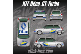 Kit déco Renault 5 GT Turbo DIAC – Rallye Groupe A | Stick Line