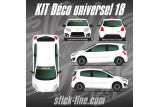 Kit déco Universel 18 Rallye – Personnalisation véhicule | Stick Line