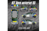 Kit déco Universel 05 Rallye – Personnalisation véhicule | Stick Line