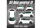 Kit déco Universel 19 Rallye – Personnalisation véhicule | Stick Line