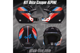 kit déco Casque Alpine