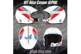 kit déco Casque Alpine