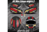 Kit Déco Casque Intégral 02 | Stick Line