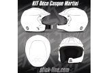 Kit Déco Casque Martini Racing | Stick Line