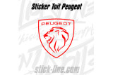 Stickers Toit Peugeot Sport 67x74cm – Stickline Adhésifs
