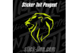 Stickers Toit Peugeot Sport 76x80cm – Stickline Adhésifs