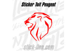 Stickers Toit Peugeot Sport 76x80cm – Stickline Adhésifs