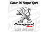 Stickers Toit Peugeot Sport 88x90cm – Stickline Adhésifs