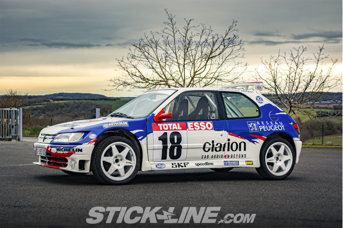 Kit déco Peugeot 306 Maxi Simple – Personnalisation rallye | Stick Line