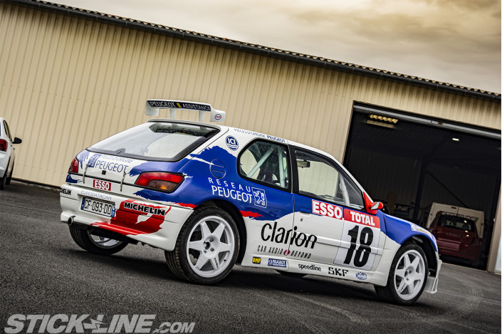 Kit déco Peugeot 306 Maxi Simple – Personnalisation rallye | Stick Line